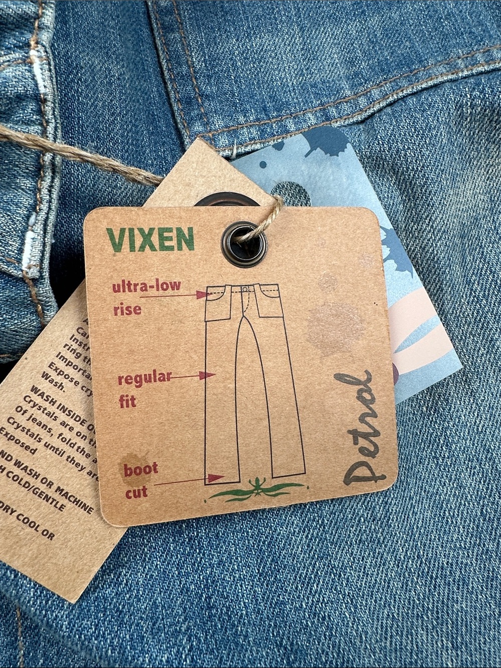 NWT Petrol Size 12 Women's Boot-Cut Jeans Medium Blue Denim | Everyday | Casual - Picture 3 of 6